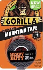 Gorilla 6055001 Heavy Duty Mounting Tape, Double-Sided-min