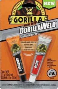 Gorilla Heavy Duty GorillaWeld Steel Bond 2-Part Epoxy-min