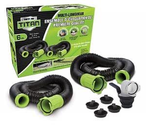Titan 20 Foot Premium RV Sewer Hose Kit