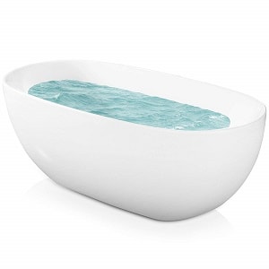 AKDY Bathroom White Color FreeStand Acrylic Bathtub AZ-F277