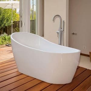 WoodBridge 67 Modern Freestanding Bathtub