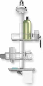 Stainless Steel Anodized Aluminum Shower Caddy