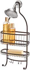 iDesign York Metal Wire Hanging Shower Caddy