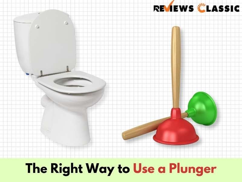 how to use plunger on toilet